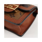 Sac Porté Épaule Louis Vuitton Dauphine Mini Toile - Marron