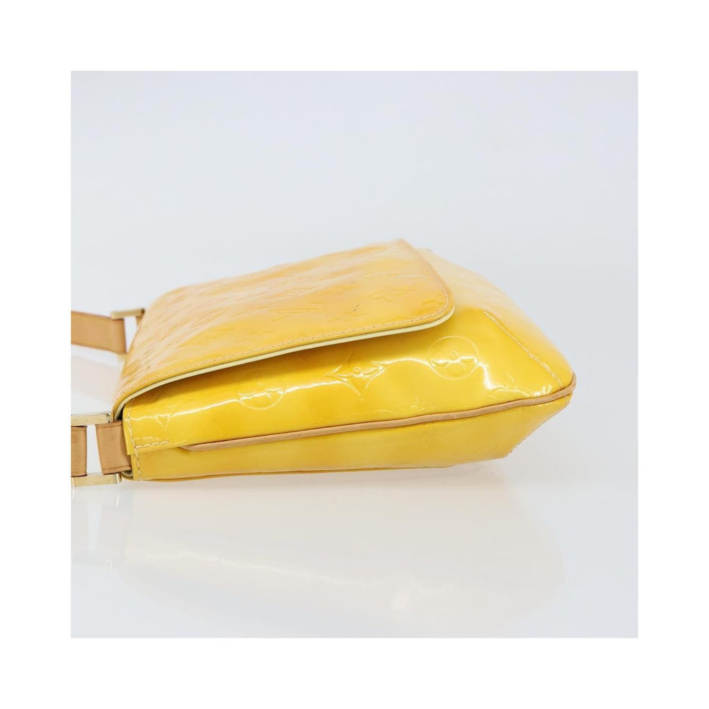 Sac Porté Épaule Louis Vuitton Thompson Street Handbag Medium Cuir Verni - Jaune