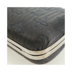 Pochette Louis Vuitton Motard Minaudiere Satin - Gris