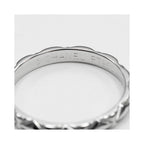 Bague Chanel Matelasse Platinum - Argent