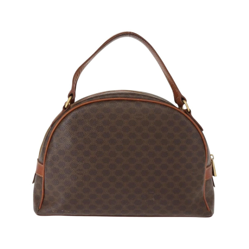 Sac À Main Celine Macadam Medium Toile - Marron