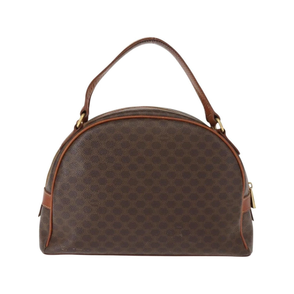 Sac À Main Celine Macadam Medium Toile - Marron