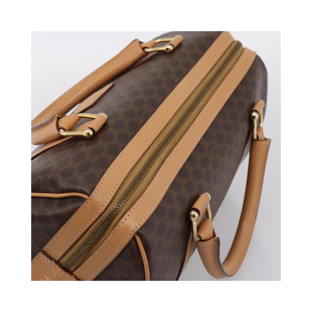 Sac À Main Celine Boston Small Pvc - Marron