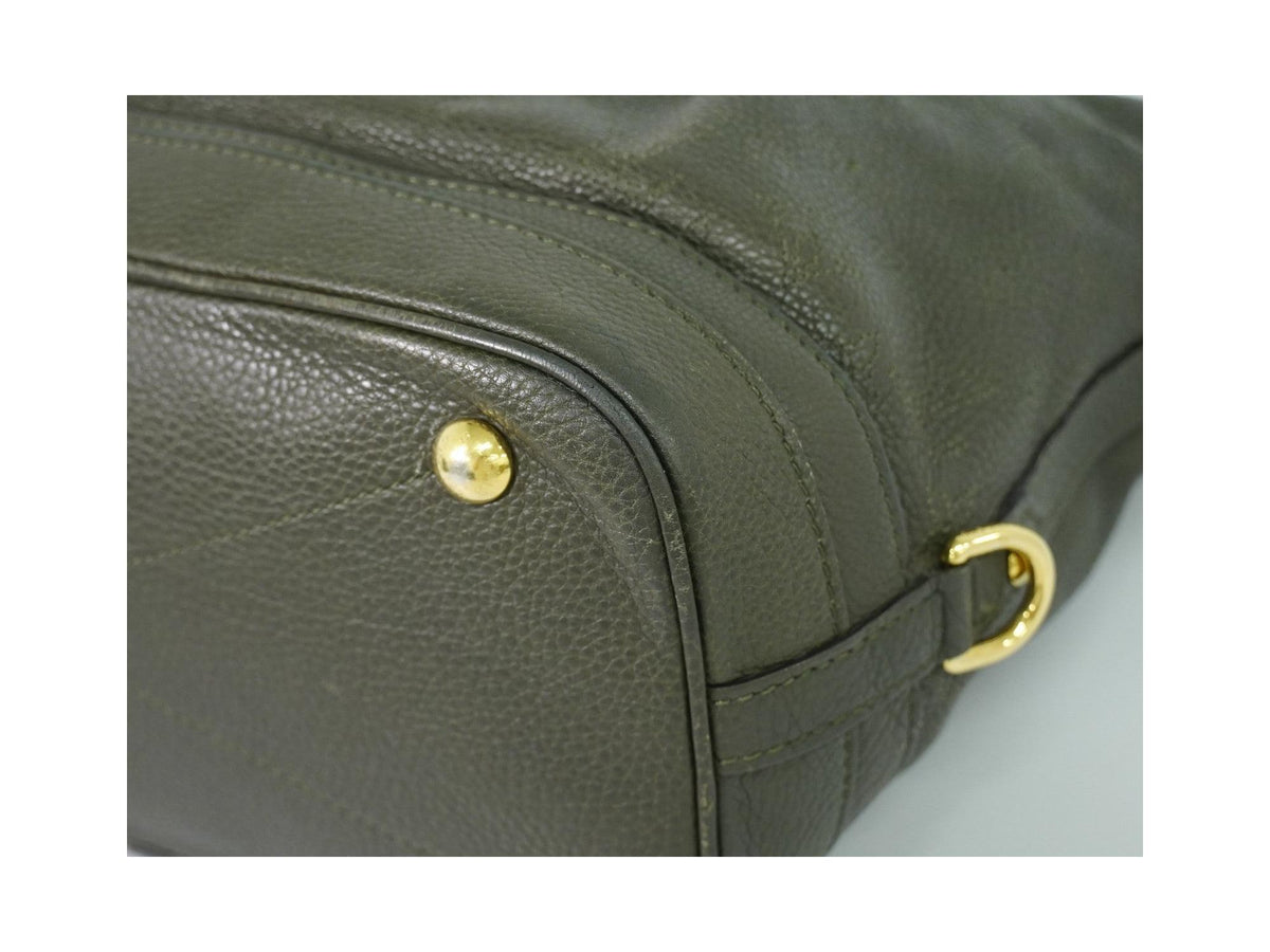 Sac À Main Louis Vuitton Stellar Pm Cuir - Kaki