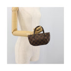Pochette Louis Vuitton Manosque Pochette Gm Toile - Marron