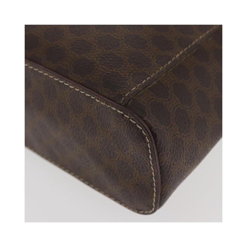 Pochette Celine Macadam Vanity Toile - Marron