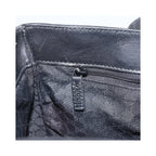 Cabas Gucci Vintage Web Tote Cuir - Noir