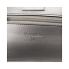 Sac Bandoulière Chanel Reissue 2.55 Wallet On Chain Cuir - Argent