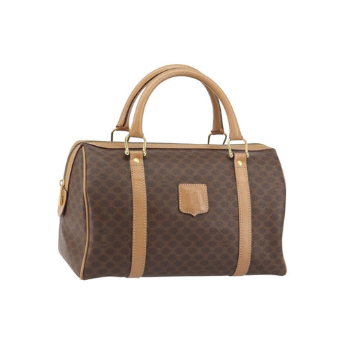 Celine Vintage Macadam Boston bolso Lona Imagen del producto