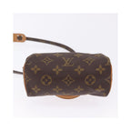 Louis Vuitton Speedy Mini HL Canvas Handbag - Brown