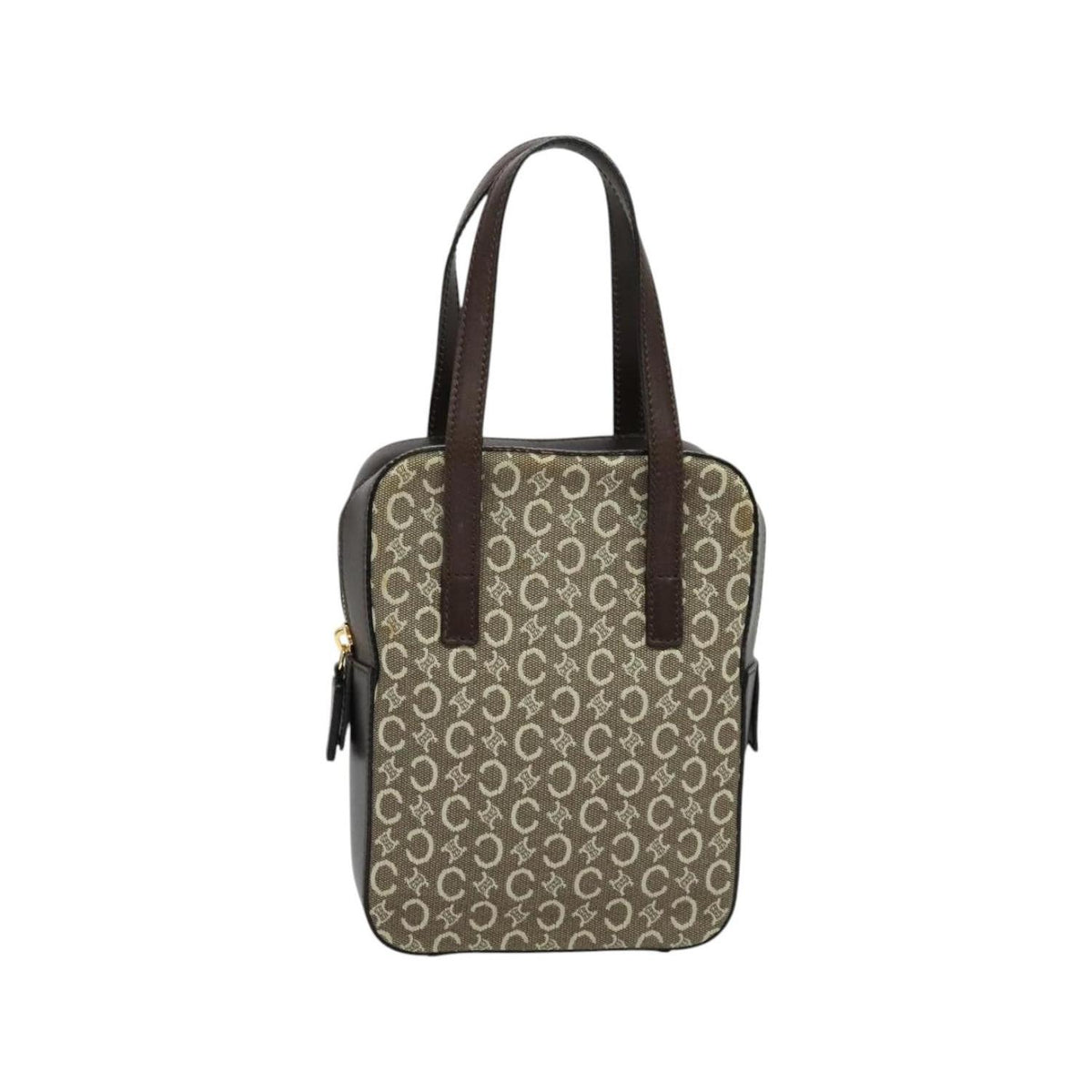 Sac À Main Celine C Macadam Toile - Gris