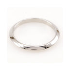 Bague Tiffany & Co. Knife Edge Platinum - Argent