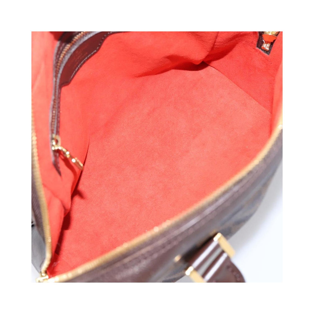 Sac À Main Louis Vuitton Brera Toile - Marron