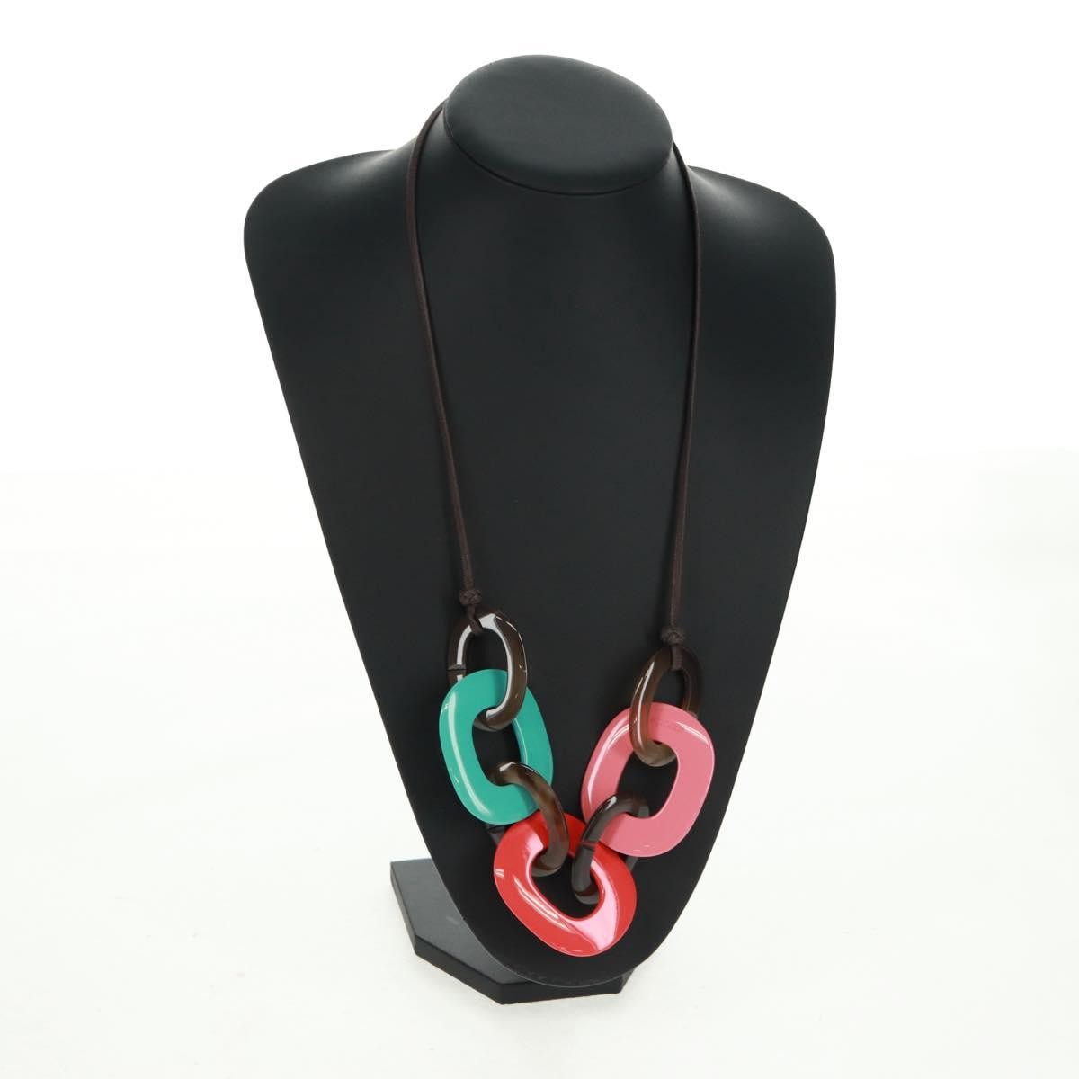 Collier Hermes Karamba Plastic - Multicolore