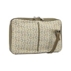 Sac Porté Épaule Celine C Macadam Shoulder Bag Toile - Kaki
