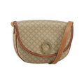 Sac Porté Épaule Celine Macadam Shoulder Bag Pvc - Beige