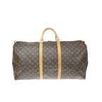 Bolsa de viaje Louis Vuitton Keepall 60 de lona - Marrón