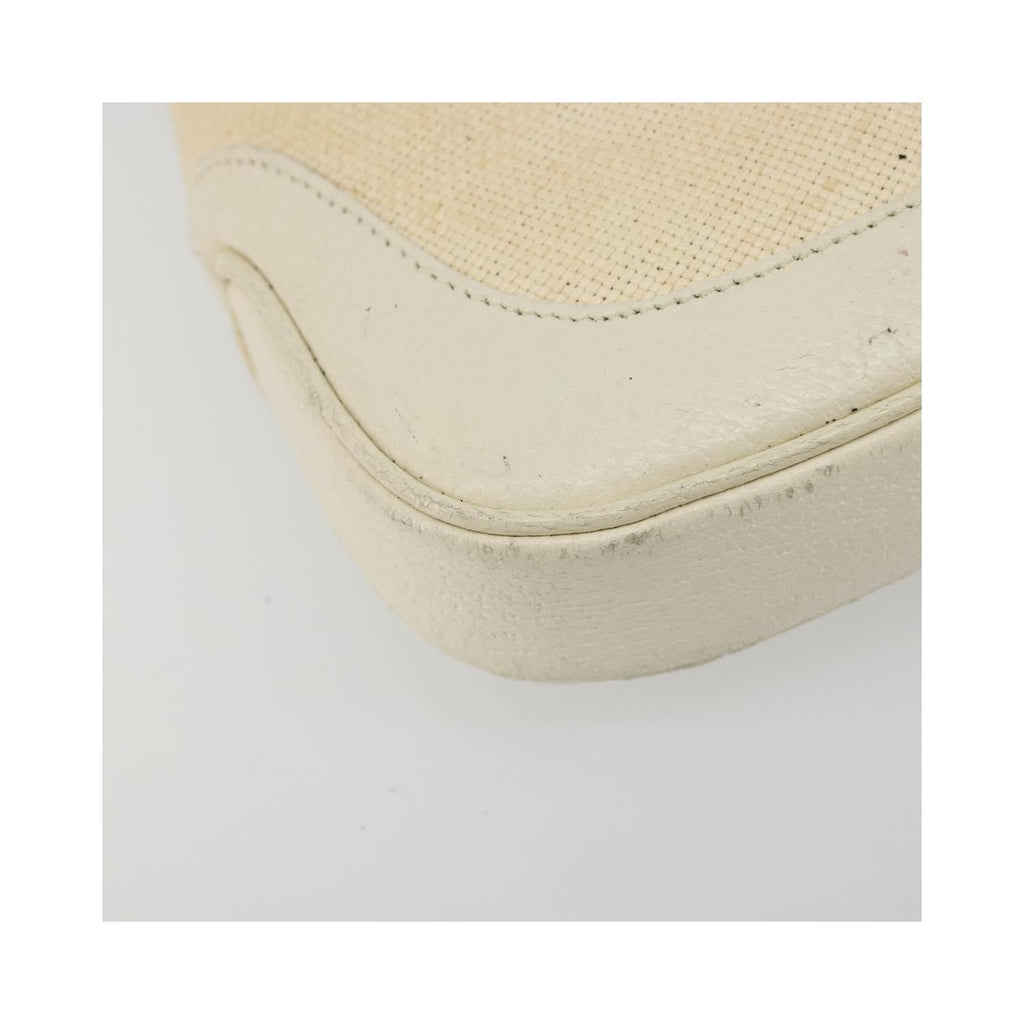 Sac À Main Gucci Vintage Jackie Shoulder Toile - Beige