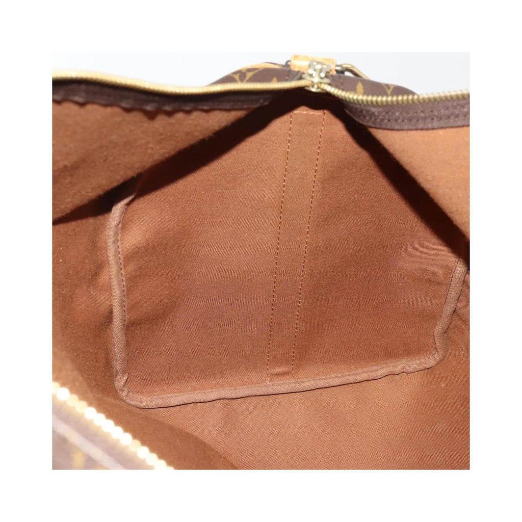 Sac De Voyage Louis Vuitton Keepall Bandoulière 60 Toile - Marron