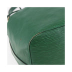 Sac Porté Épaule Louis Vuitton Petit Noe Handbag Medium Cuir - Vert