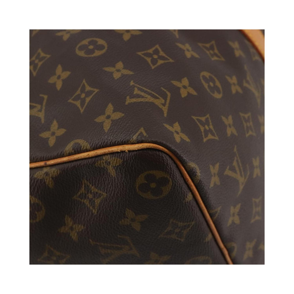 Sac De Voyage Louis Vuitton Keepall 45 Toile - Marron