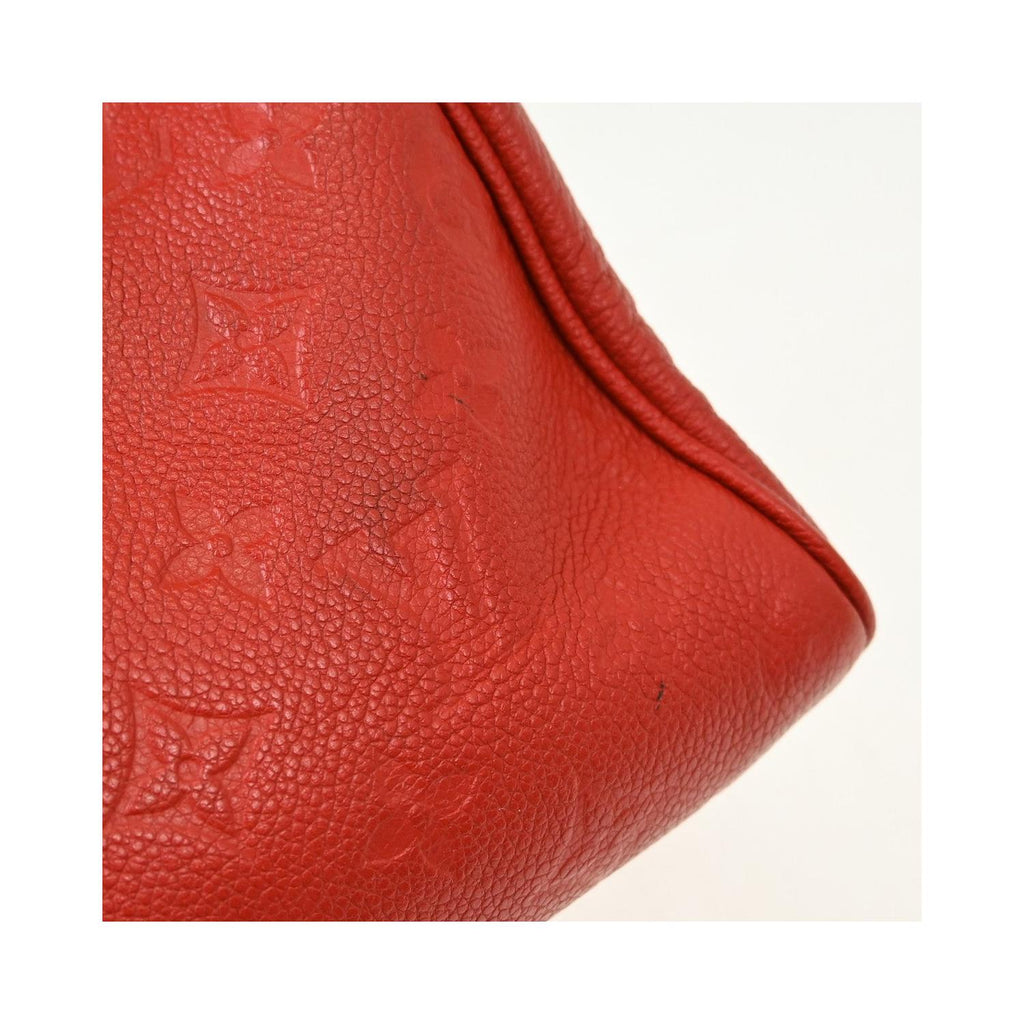 Sac À Main Louis Vuitton Speedy Bandouliere Nm 25 Cuir - Rouge
