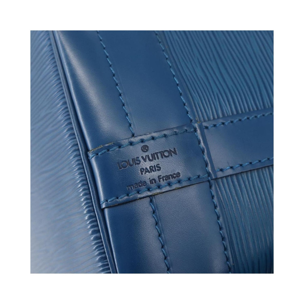 Sac Porté Épaule Louis Vuitton Noe Large Cuir - Bleu