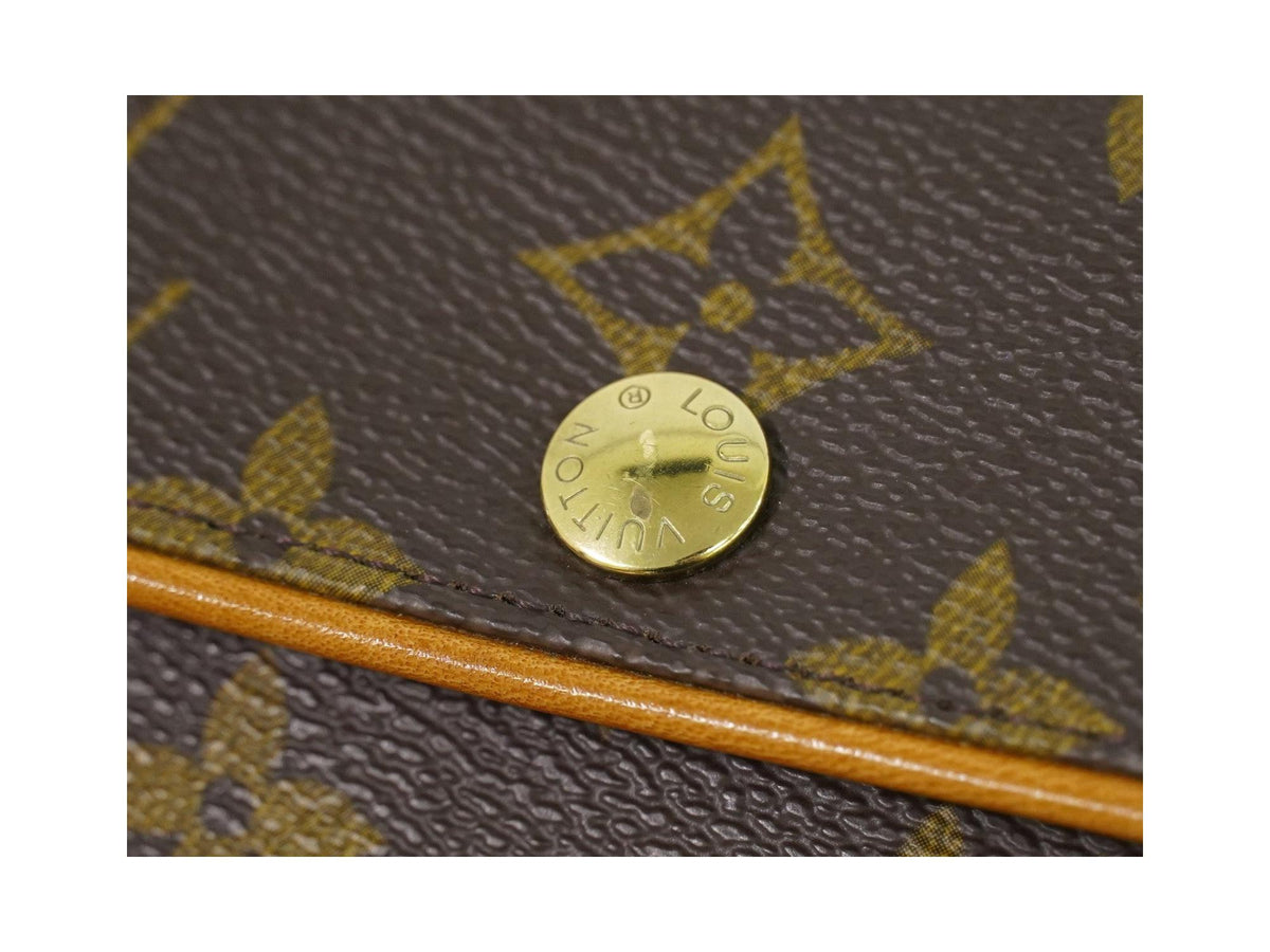 Pochette Louis Vuitton Florentine Pochette Toile - Marron