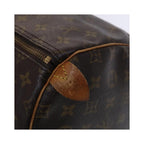 Louis Vuitton Keepall 55 canvas travel bag – brown