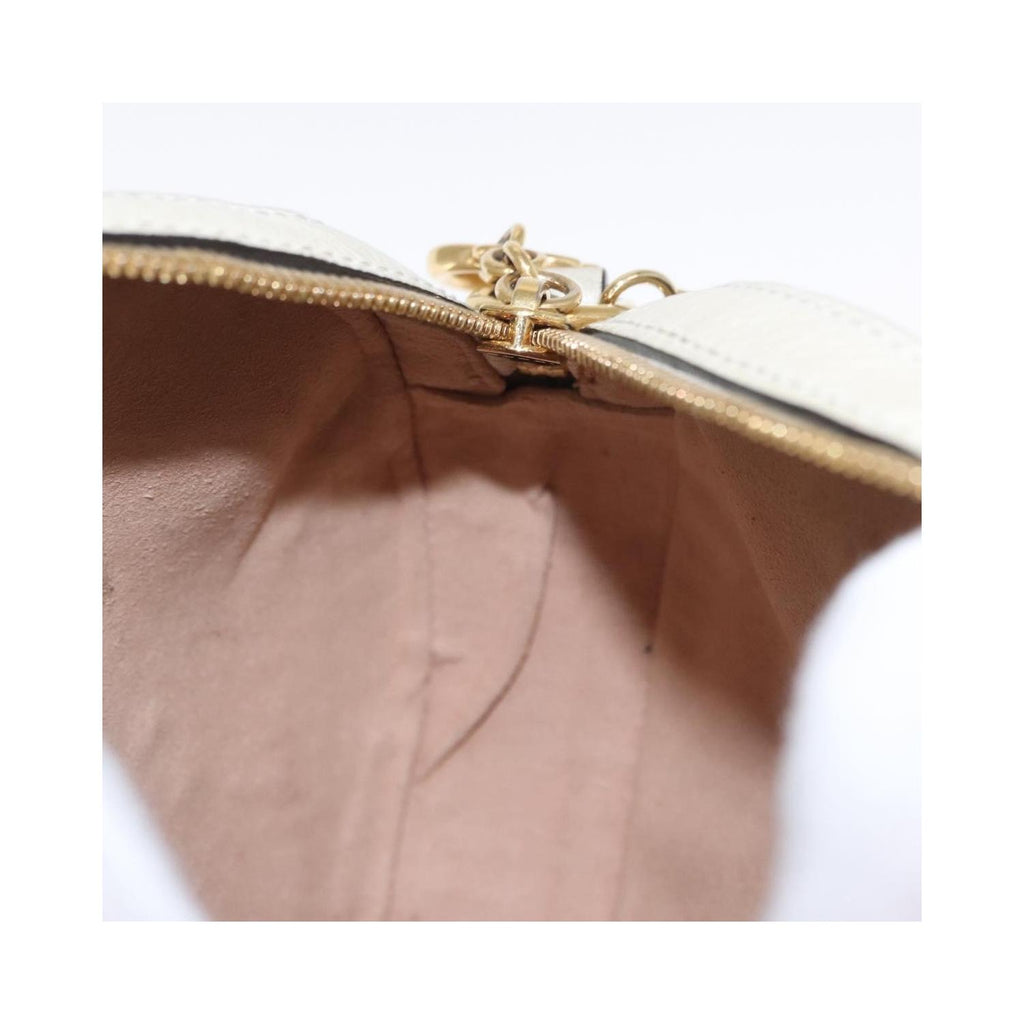 Sac Porté Épaule Gucci Gg Marmont Medium Cuir - Blanc