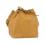 Sac Porté Épaule Louis Vuitton Petit Noe Handbag Small Cuir - Jaune