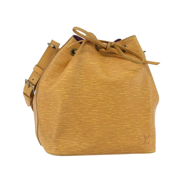 Louis Vuitton - Torba Na Ramię Petit Noe Handbag Small Skóra - Żółta