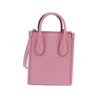 Cabas Gucci Vertical Tote Mini Cuir - Rose