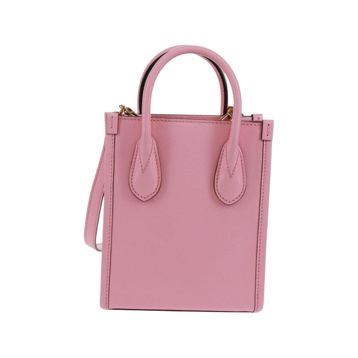 Cabas Gucci Vertical Tote Mini Cuir - Rose