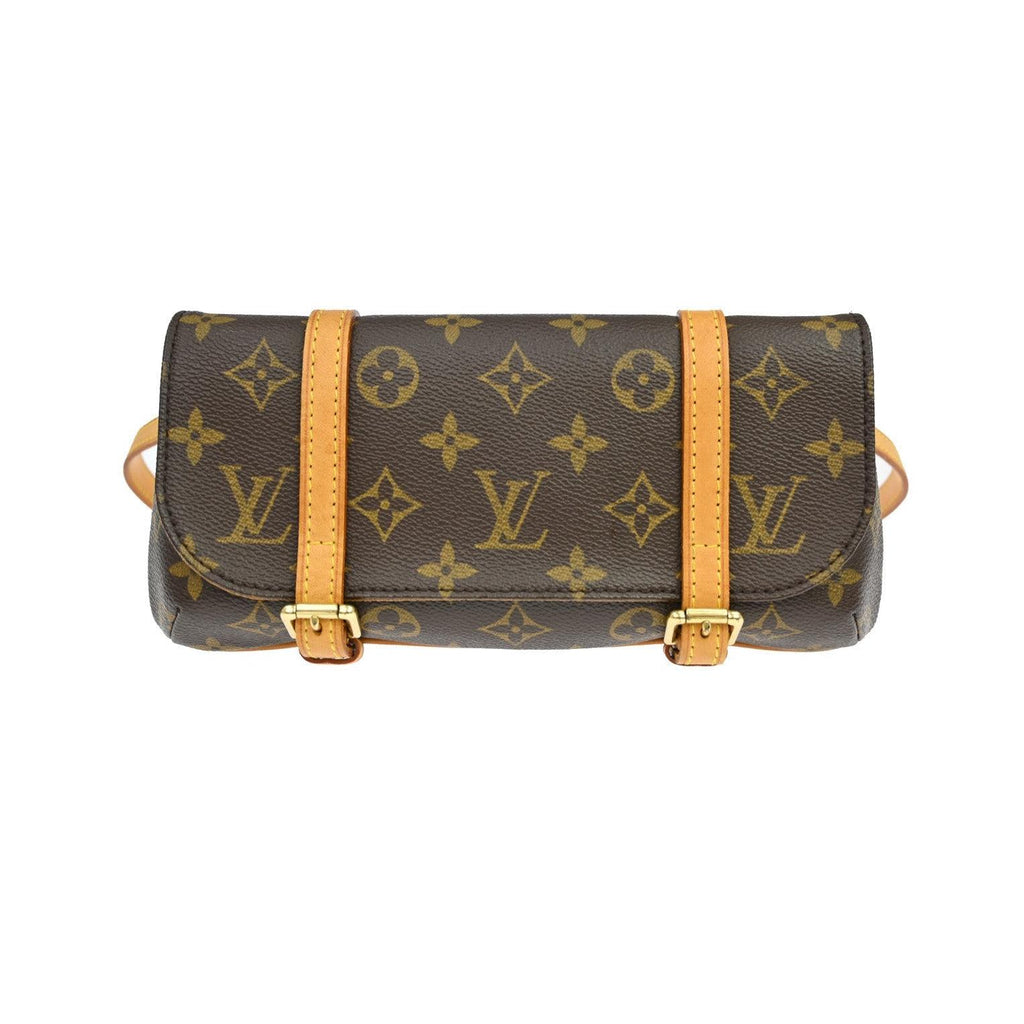 Pochette Louis Vuitton Marelle Toile - Marron