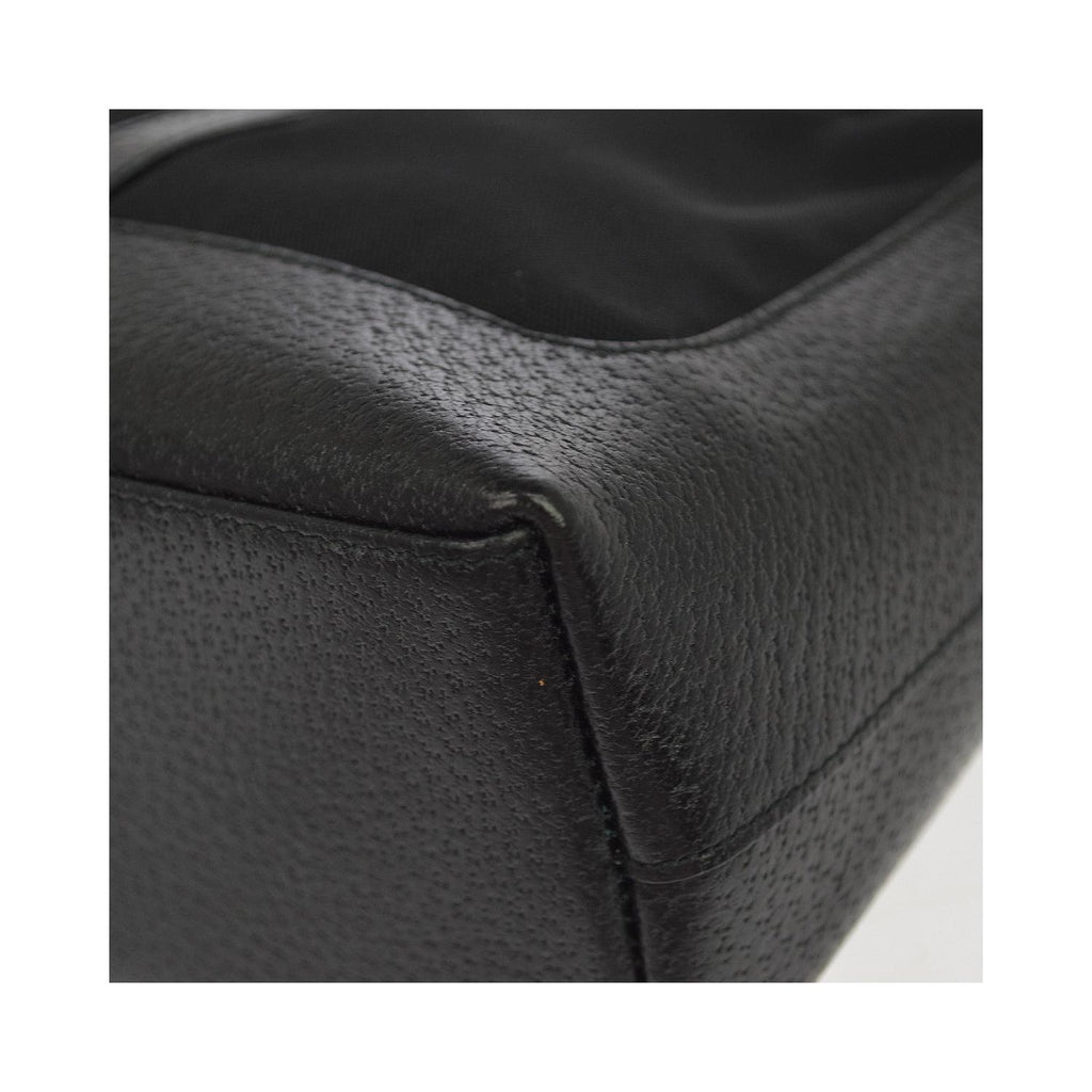 Sac Porté Épaule Gucci Vintage Jackie O Hobo Cuir - Noir