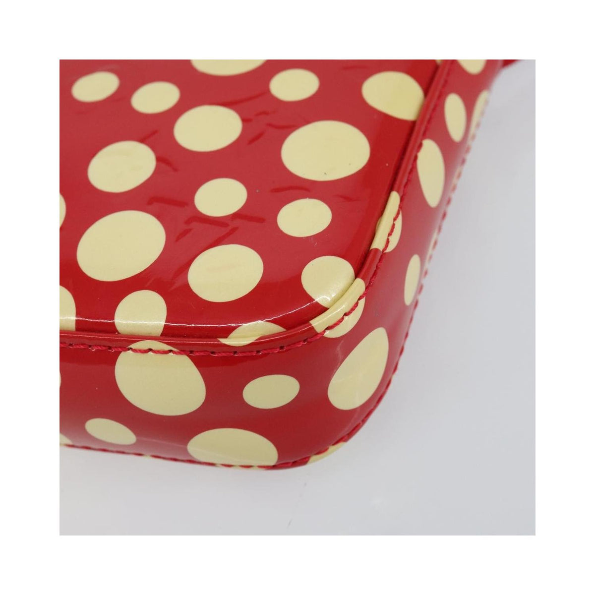 Pochette Louis Vuitton Pochette Accessoires Cuir Verni - Rouge
