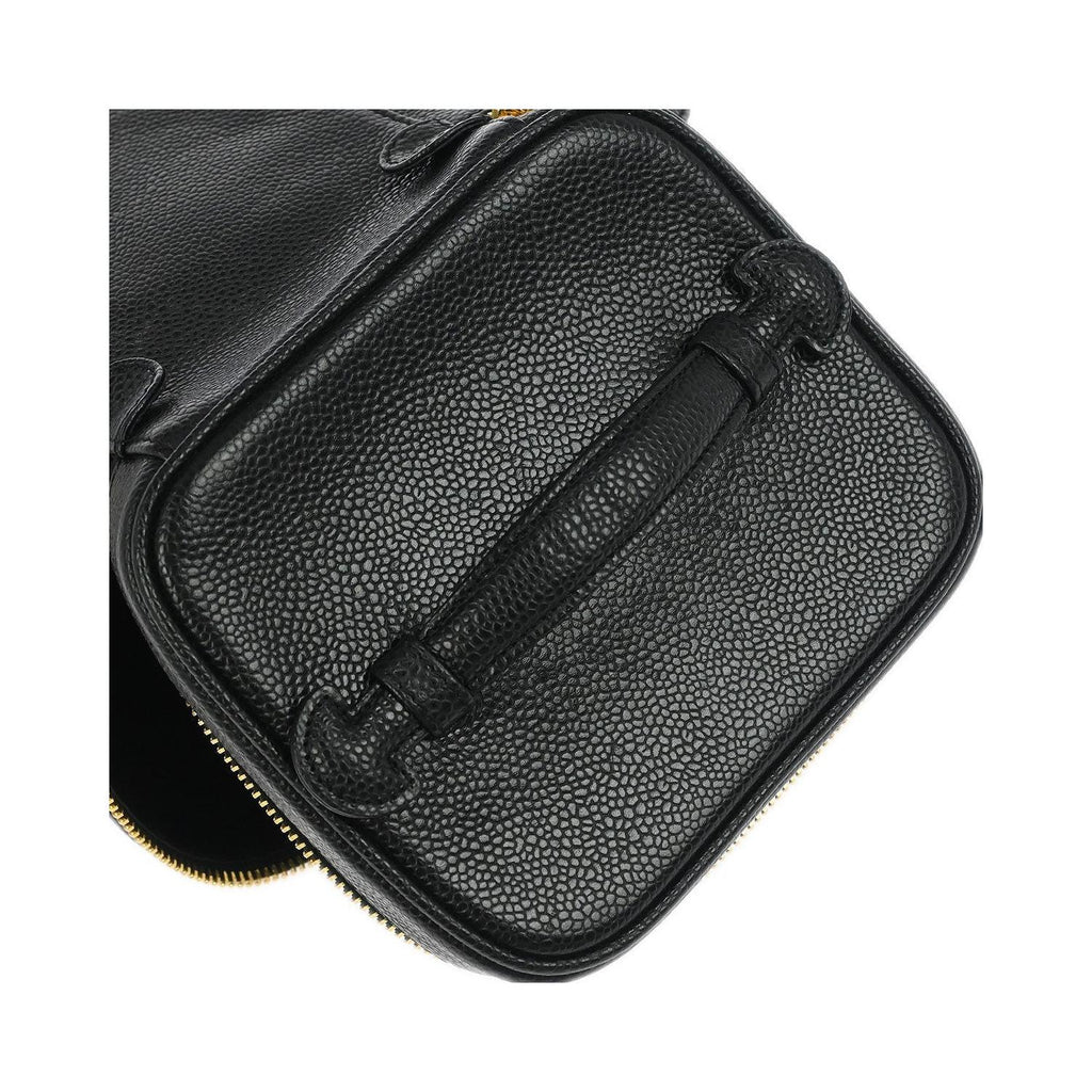 Pochette Chanel Vintage Timeless Cosmetic Case Small Cuir - Noir