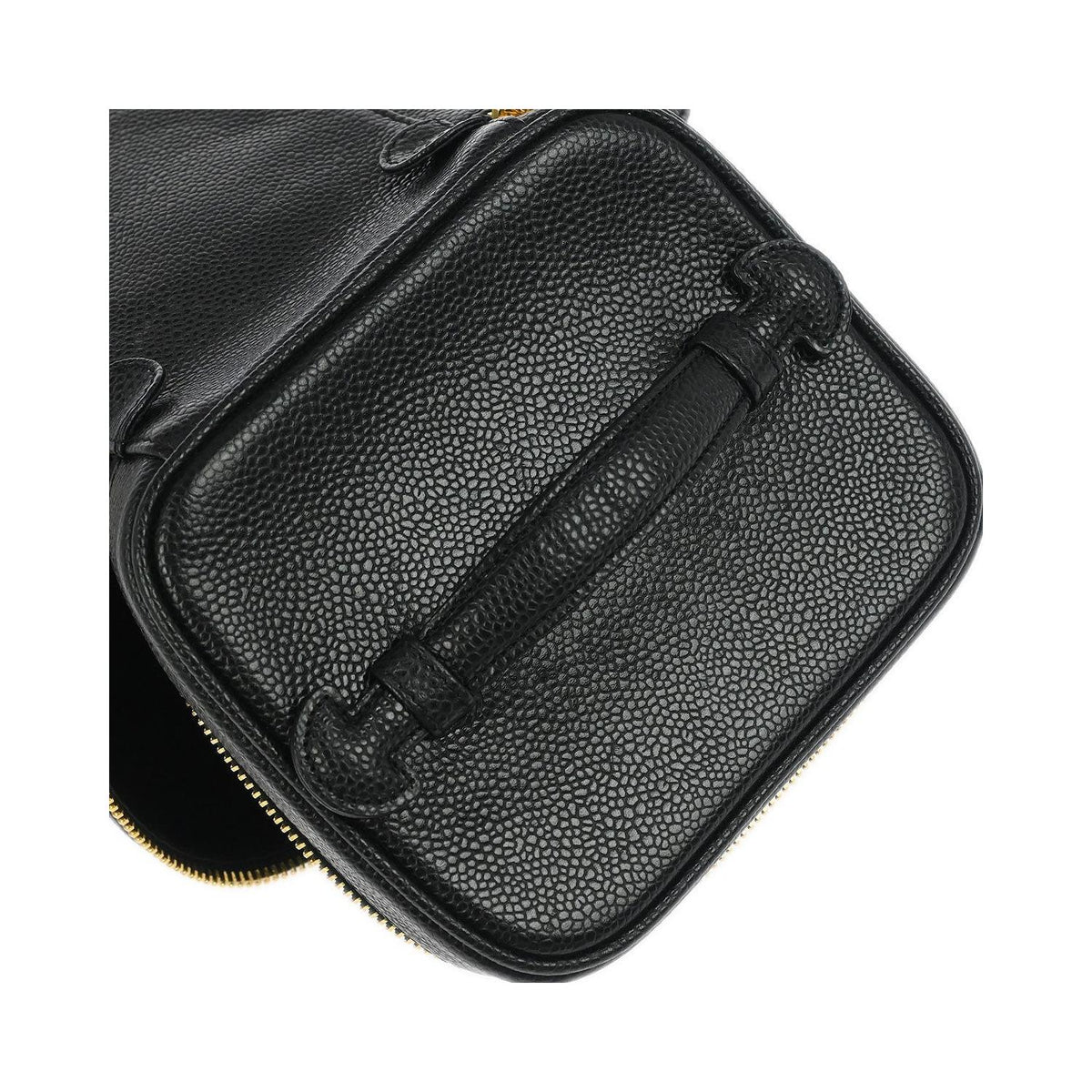Pochette Chanel Vintage Timeless Cosmetic Case Small Cuir - Noir