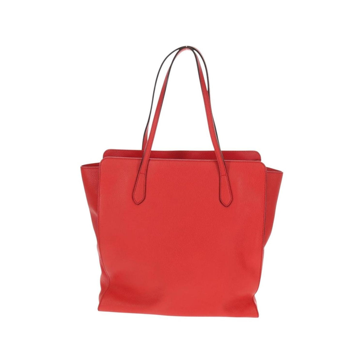 Cabas Gucci Grand Prix Interlocking Gg Tote Large Cuir - Rouge