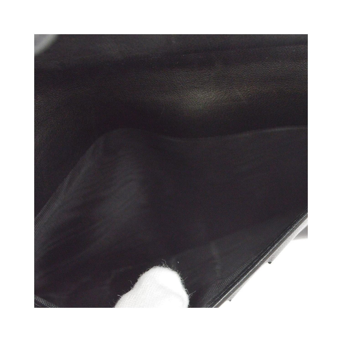 Portefeuille Chanel Timeless Cc French Long Cuir - Noir