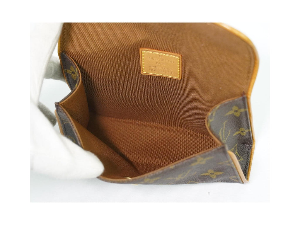 Pochette Louis Vuitton Florentine Pochette Toile - Marron