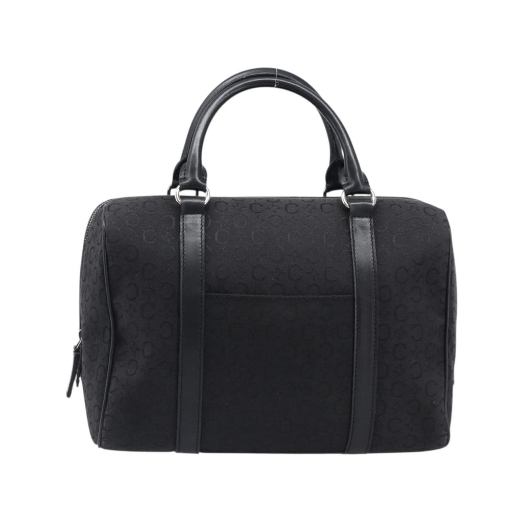 Sac À Main Celine Boston Toile - Noir