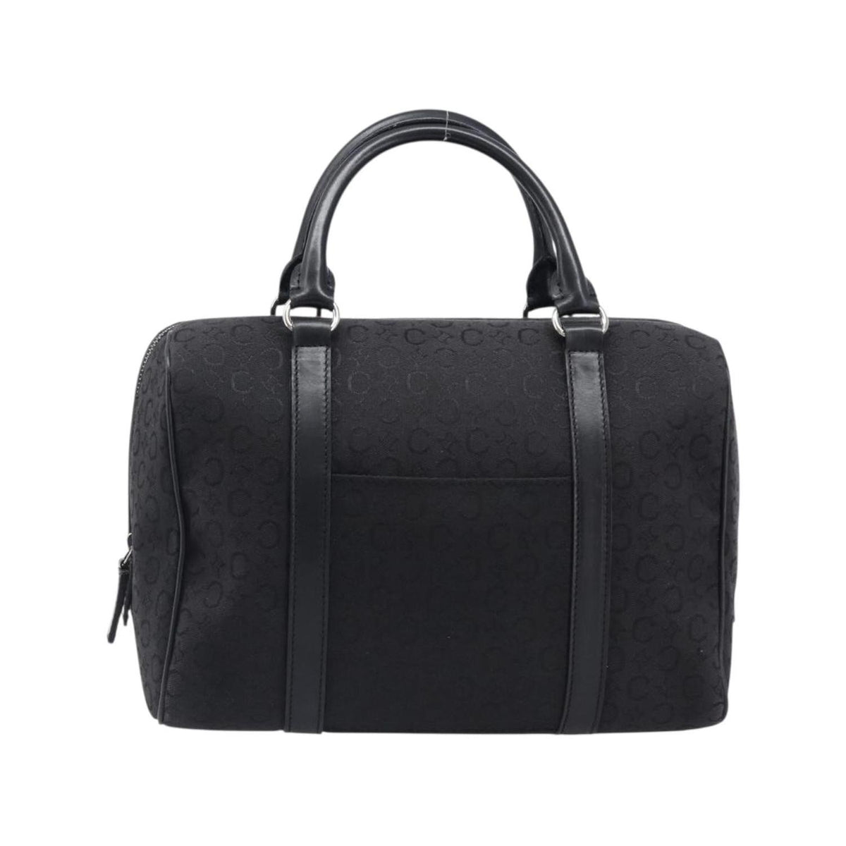 Sac À Main Celine Boston Toile - Noir