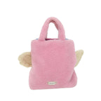 Sac À Main Gucci Children'S Flying Bear Tote Wool - Rose