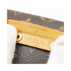 Pochette Louis Vuitton Florentine Pochette Small Toile - Marron
