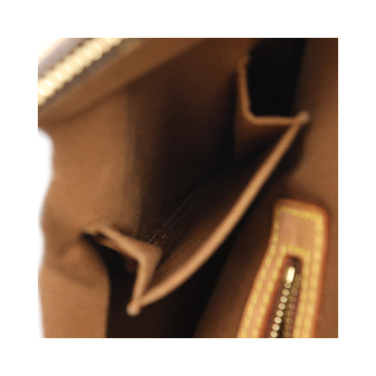 Cabas Louis Vuitton Cabas Piano Medium Toile - Marron