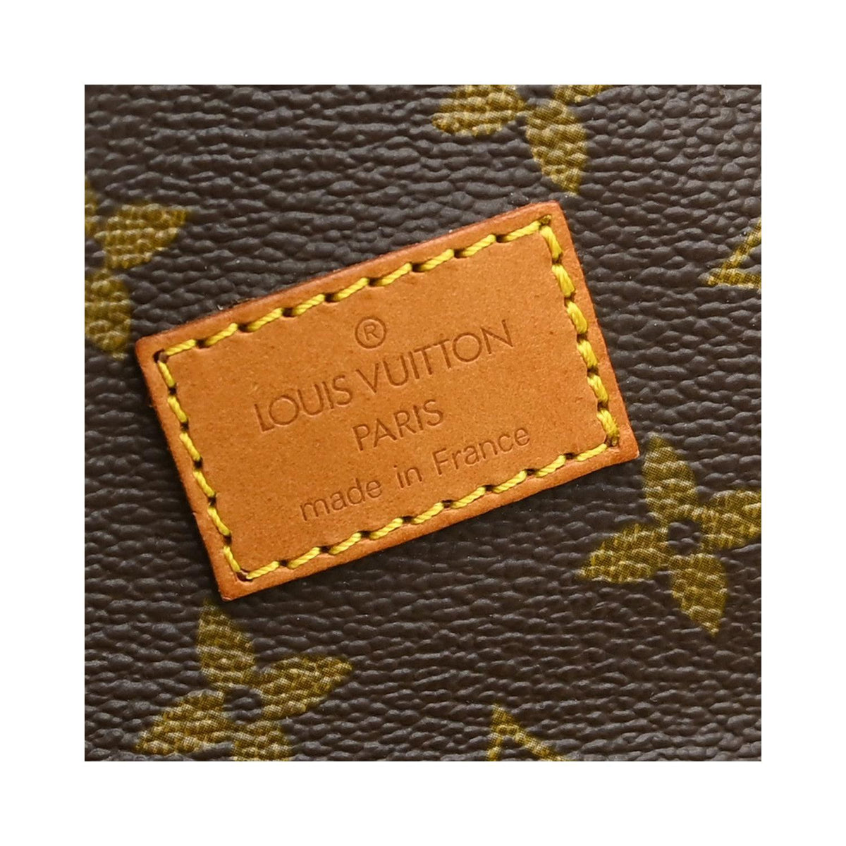 Sac À Main Louis Vuitton Saumur Bb Toile - Marron