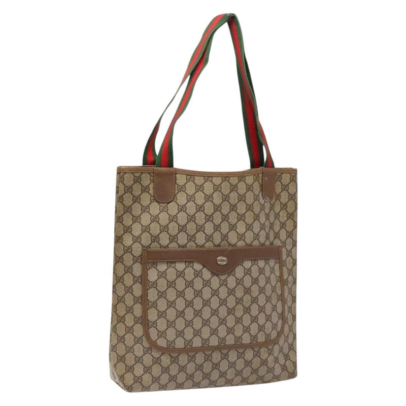 Gucci Ophidia Front Pocket Shopper Tote GG Coated Canvas Product Image