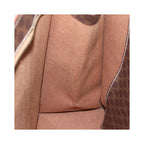 Cabas Celine Vintage Macadam Shopper Tote Toile - Marron